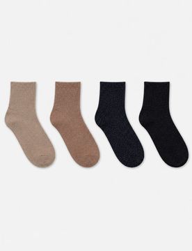 Calzini con filo metallizzato 4 pack - multicolor