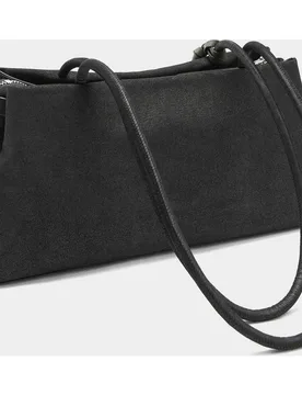 Bolso de hombro con varios compartimentos y cierre de cremallera con llavero extraíble de lazo - Parfois - FashionsVida