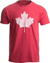 Canadian Pride Flag Maple Leaf Symbol T-Shirt 100% Cotton O-Neck Short Sleeve Summer Casual Mens T-shirt Streetwear
