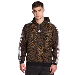 Graphics Men Hoodies - Brown - Size XS - Cotton Fleece - Brown - Size: Extra Small
