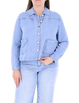 Giacca overshirt AZZURRO CHIARO 39