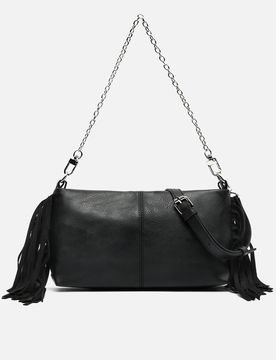 Flecho-1 piccola borsa da sera con frange
