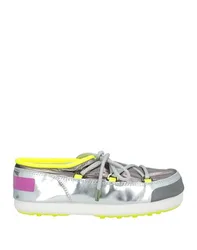 Mules & Zuecos Mujer Plata 37-38 Mujer