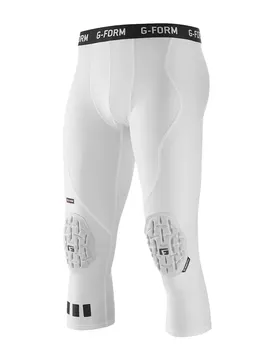 Leggings 3/4 Pro - Blanc - unisex - Size: M