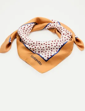 Pañuelo cuello print dots - Tintoretto - FashionsVida