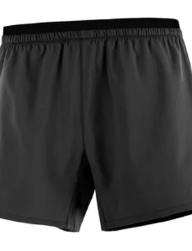 CROSS 5INCH SHORTS NO L Herren Schwarz XXL - Salomon - FashionsVida