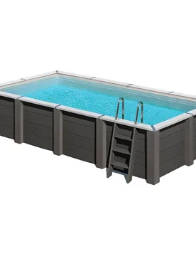 Piscina composite rectangular 606 x 326 x 124 cm - GRE - FashionsVida