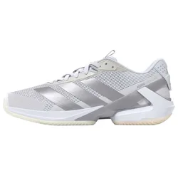 Adizero Ubersonic 5 Clay Shoes Cloud White / Silver Met / Cloud White UK 5.5