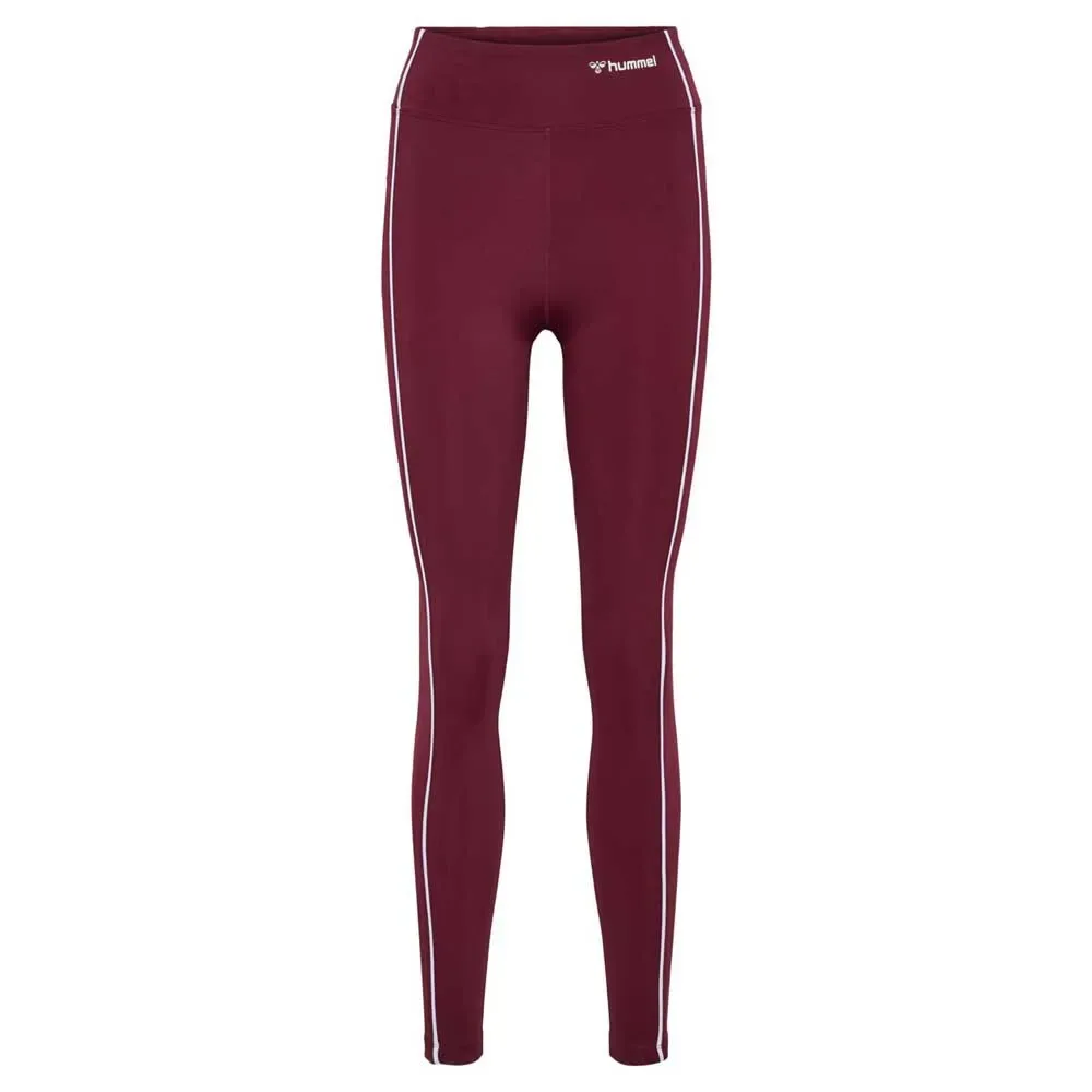 Leggings Taille Haute Flash Zinfandel S - Hummel - FashionsVida