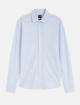 Boss Orange Hemd Mysoft Blau L