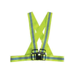 Bretelle di Sicurezza Elastiche High-Visibility Giallo