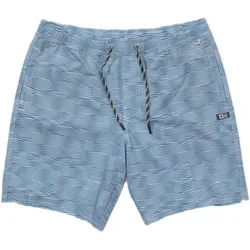 Short De Bain Crew Volley Channel Blue XL
