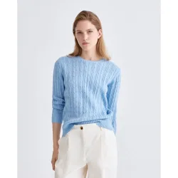 Jersey de mujer manga larga liso
