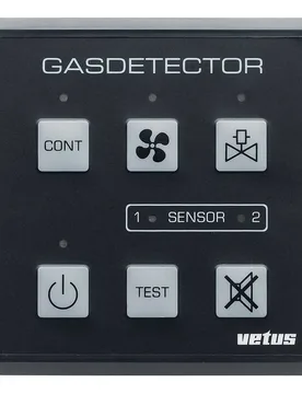 Gd1000 Carbon Monoxide Gas Detector Grey One Size unisex - VETUS - FashionsVida