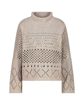 Monari Pull-over marron clair 38 - monari - FashionsVida