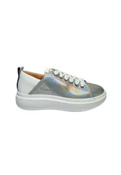 Scarpe Donna Wembley Woman Iride Azure White