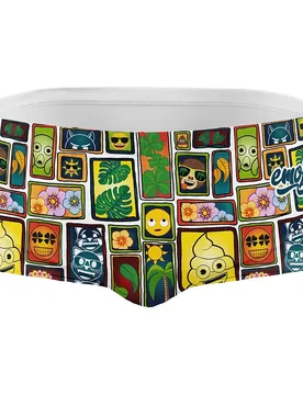 Slip De Bain Boxer Emoji Portrait