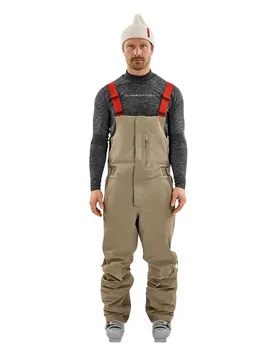 Pantalon 3l Hybrid Shell Bib Brindle XS Homme - The Mountain Studio - FashionsVida