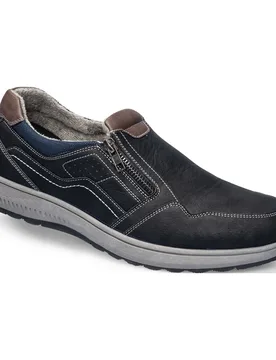Wärme-Komfort-Slipper „Werner“ schwarz 44 Herren - wonderwalk - FashionsVida