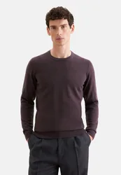Regular Pullover Uni Braun M