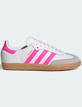 Scarpe Samba OG 37 1/3 Cloud White / Lucid Pink / Gum - Adidas - FashionsVida
