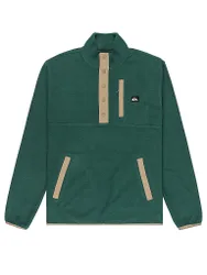 Zipshirt de capa base para hombre No Destination Hs verde oscuro S