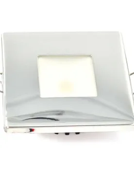 Square Ceiling Led Light 72x72 Mm 10-32v 3.6w Silver 237 Lumens unisex - Trem - FashionsVida
