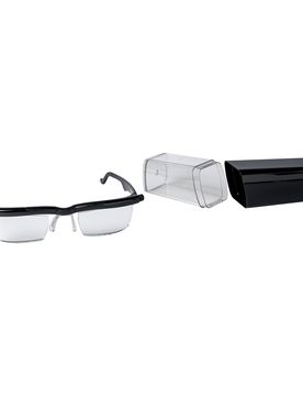® Lesehilfe "Zoom" verstellbar von +0,5 bis +4 dpt schwarz