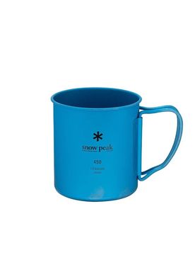 Ti-Single 450 Cup Eloxiert Titantasse Blau