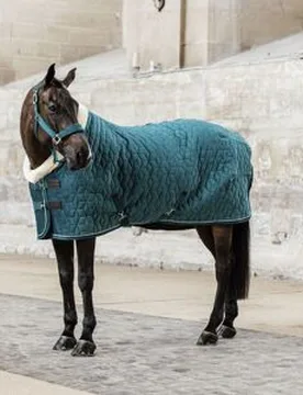 Turnierdecke VELVET 160g smaragd 125 cm - Kentucky Horsewear - FashionsVida
