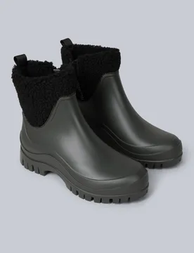 Lolah Womens Wellies - Green - Green - Size: 4 - Animal - FashionsVida