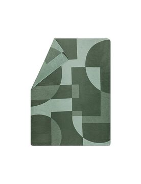 Wohndecke - Plaid 150x200cm SAVONA Efeu petrol baby
