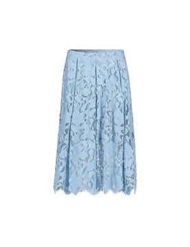 Midirock hellblau 38 damen