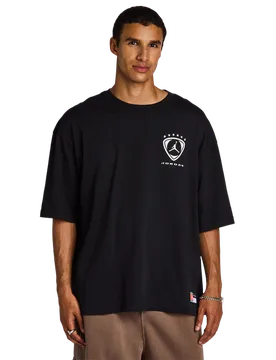 Brooklyn Gfx Uomo - Magliette Nero - Taglia L - Jersey di cotone L - Jordan - FashionsVida