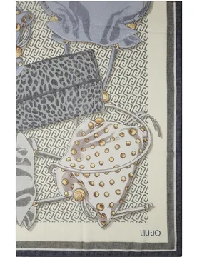 LIUJO - Fular Estampado Bolsos - LIUJO - FashionsVida