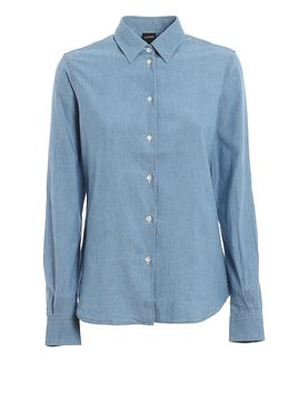 Aspesi Camicia in denim di cotone