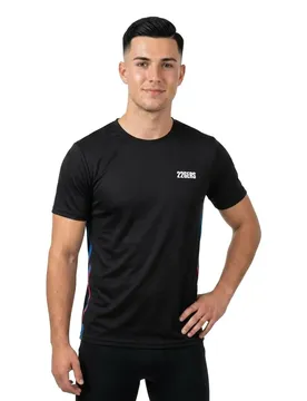 T-shirt à Manches Courtes Side Slim Flag