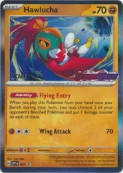 Pokemon Scarlet & Violet Promo SVP007 Hawlucha (STAFF)