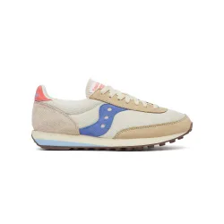Womens Cream Blue Trainer 80 Trainer - Female - Beige - UK 3.5
