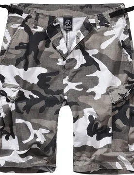 Camouflage/Flecktarn Short - BDU Ripstop Short - L bis 5XL - für Männer - Größe L - snowcamo - Männer - male - Brandit - FashionsVida