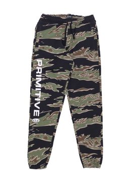 Pantalone Tuta Felpato Uomo Tiger Fleece Pant Green