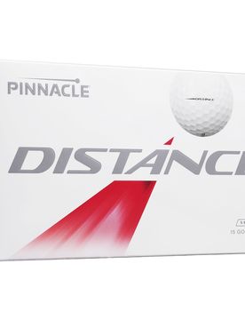Golfbälle Distance - 15er Pack, weiss