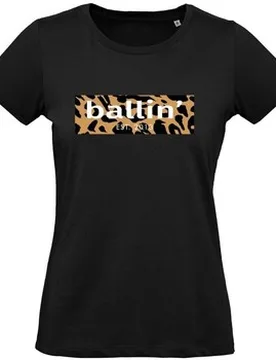 T-Shirt Panter Block Shirt Eu S;Eu L Female - Ballin Est. 2013 - FashionsVida