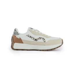 Women's Marine Heritage II Trainers in Cream Size: 4 - Cream - Size: 4