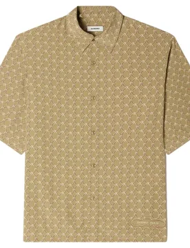 Camisa de Vestir de hombre fluida estampado cadena - sandro - FashionsVida