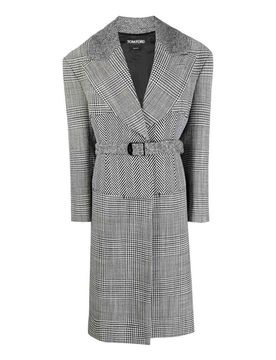 Tom Ford Cappotto pied de poule