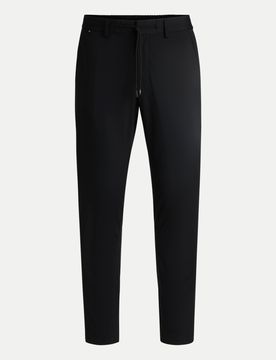 Black Slim-Fit Baukasten Hose Genius Schwarz 52