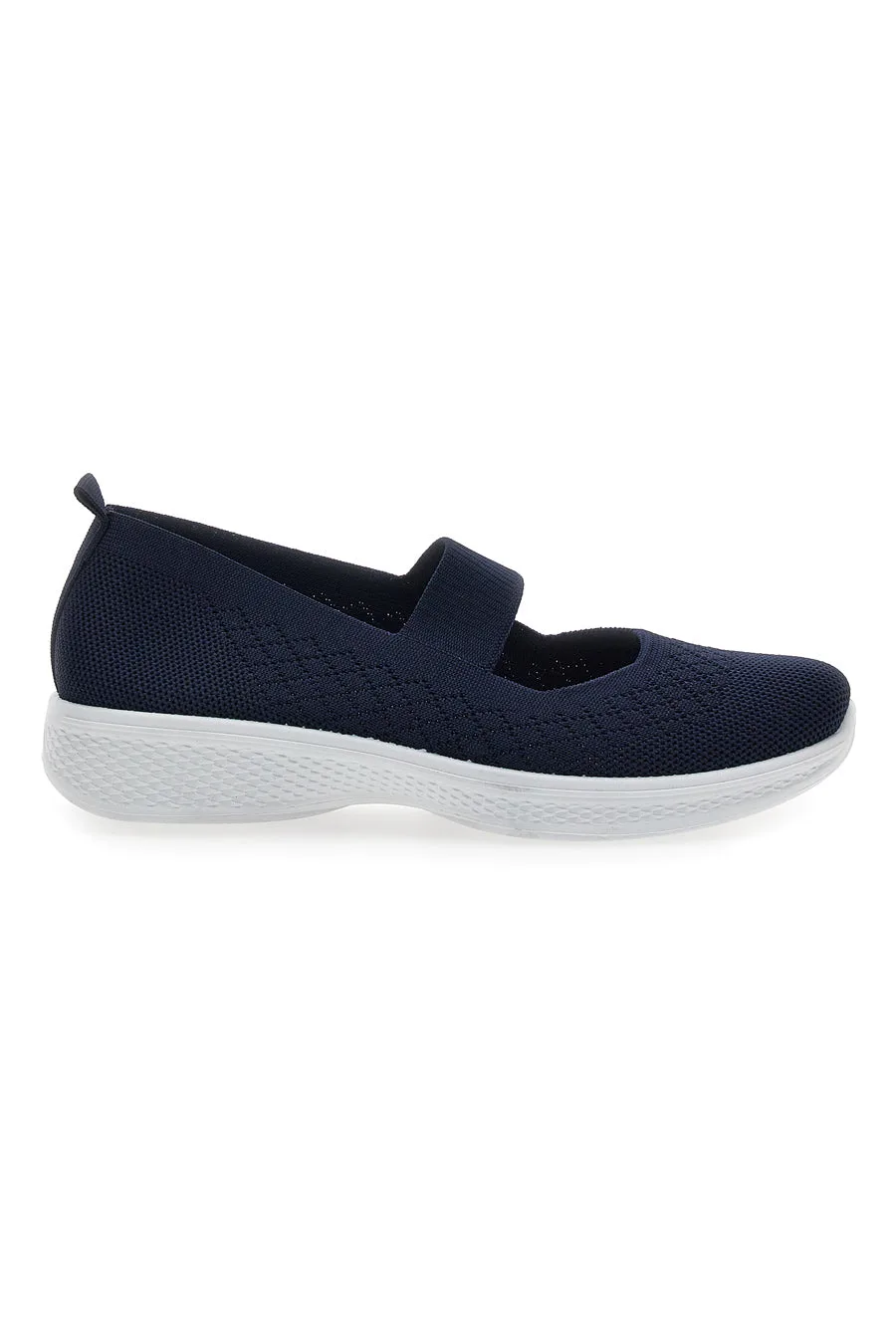 Ballerine Sportive Navy In Tessuto da Donna 430 37 - PRIMA RIGA - FashionsVida