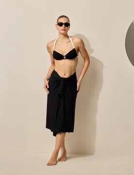 Top de bikini bandeau halter - Énfasis - FashionsVida