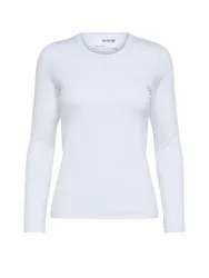Langarmshirt SLFDIANNA blanc XS